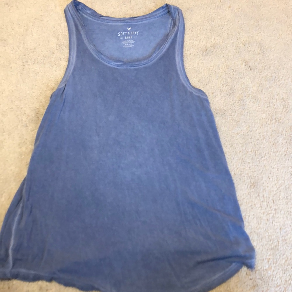 Blue summer tank top from American eagle